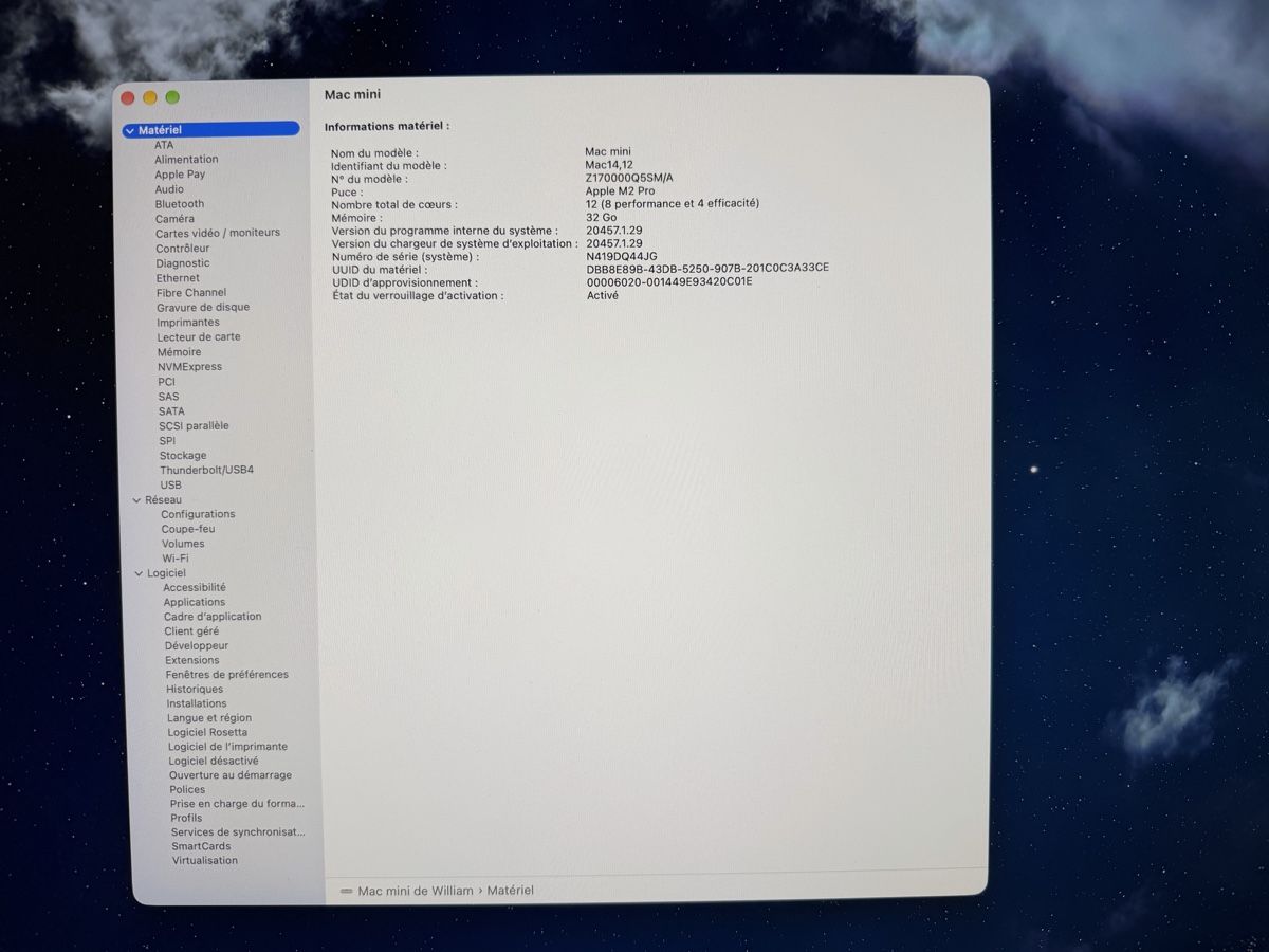 Apple PCs: Apple Mac Mini M2 Pro, 32 Gb RAM, 2 Tb SSD – Gebraucht aus Lausanne von oenix 6