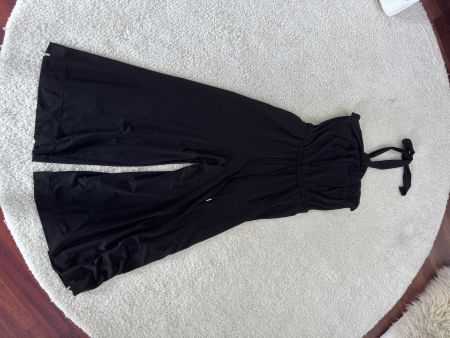MAX MARA LEISURE Jumpsuit Neckholder Schwarz XL NEU