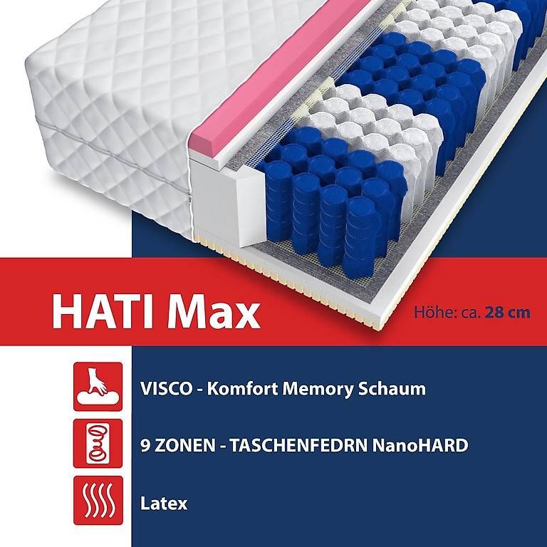 Matratzen: Premium-Matratze Hati MAX 180x200x28cm – Gebraucht aus Schindellegi von msilb 3