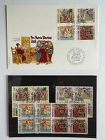 FDC Pro Patria Satzbrief + Passende 4er Blöcke 1989 ET