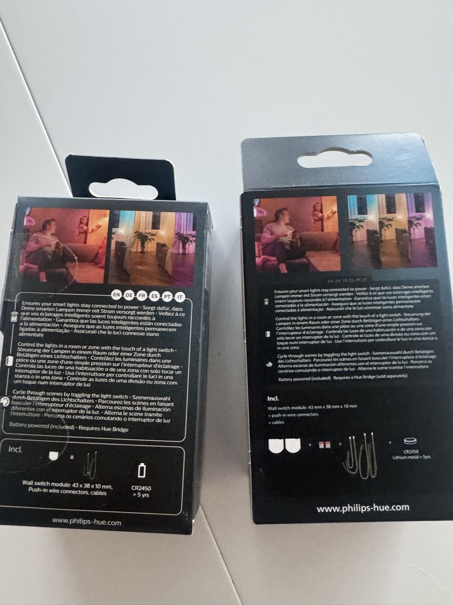 Philips Unità & Adattatore: 2x Philips Hue Wall Switch Module (Neu) CHF 50 – Nuovo (secondo la descrizione) da Rombach venduto da Regig 1