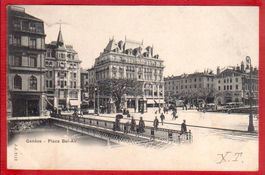 GENÈVE PLACE BEL-AIR 1902