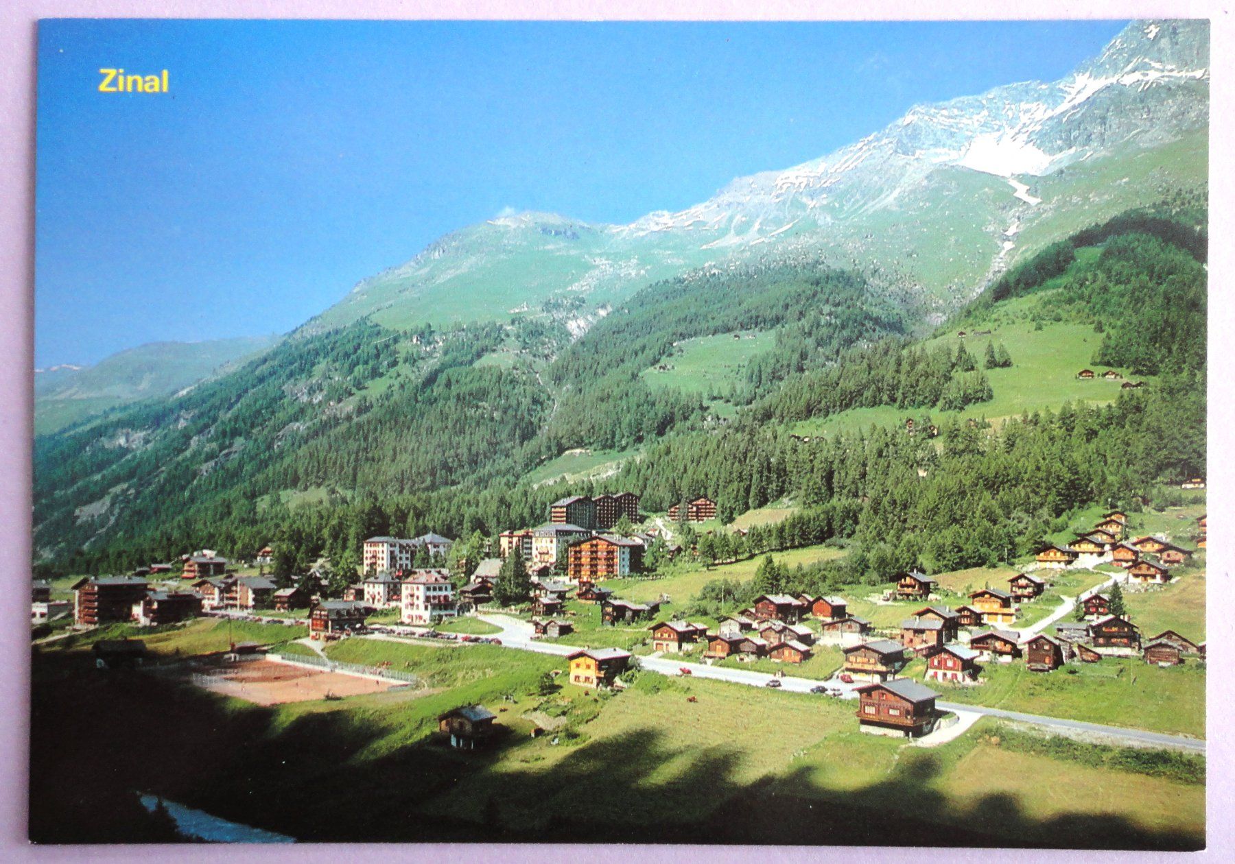Cartoline postali: Zinal 1678 m, Val d' Anniviers – Usato da Fétigny venduto da Billy2miny