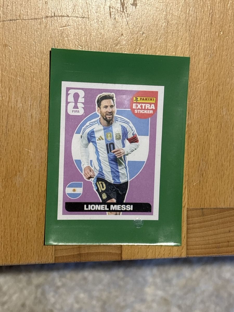 Panini Carte collezionabili: Messi Extra Sticker 2026 WM  – Nuovo (secondo la descrizione) da Basel venduto da Pje_english 1