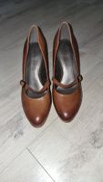 Roberto Santi Lederschuhe, braun, neu 36