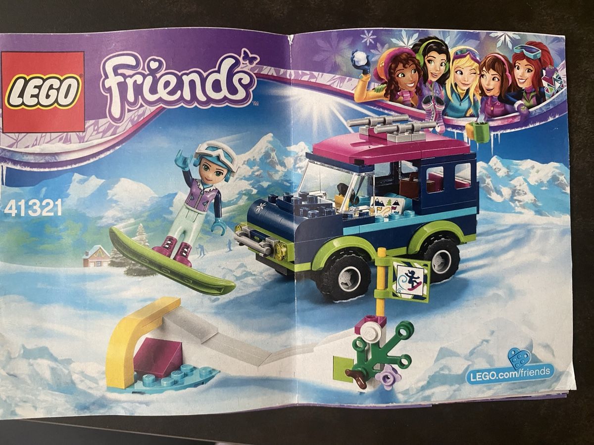Lego Kit di costruzioni: LEGO Friends Snowboarding Fun 41321 – Usato da Baden venduto da matlachia