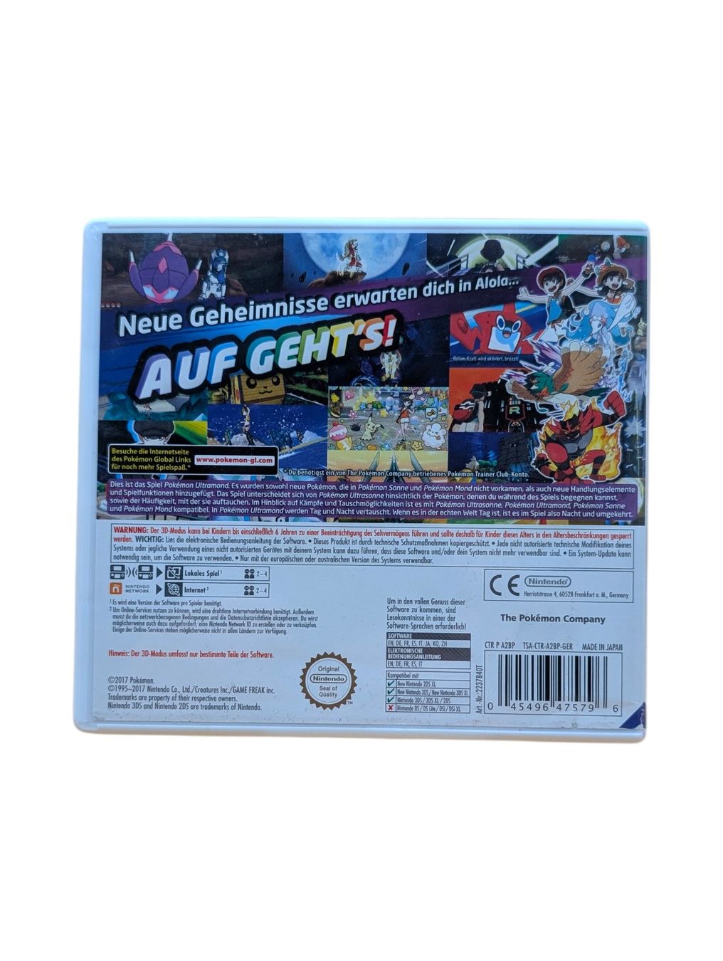 Nintendo Jeux: Pokémon Ultramond Nintendo 3DS – D'occasion à Domat/Ems par IsseldorsShop 1