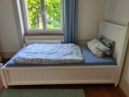 Kinder/Jugendbett 200x 100cm, weiss, wegen Umzug zu verkaufe