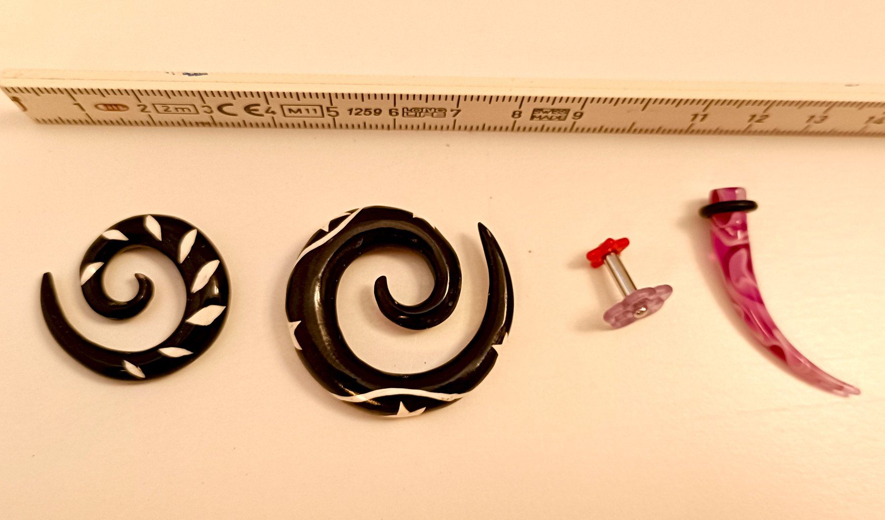 Gioielli per piercing: Piercing Tunnel / Plug Dehungs Set – Nuovo (secondo la descrizione) da Sitterdorf venduto da imsis 1