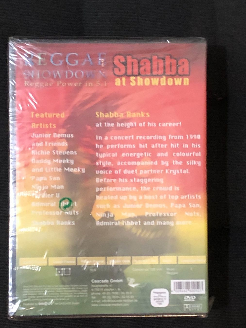 Tutti i DVDs: Reggae Showdown - Vol.1-4, DVD-Set - originalverpackt – Nuovo e nell'imballaggio originale da Niederhasli venduto da thozam 2