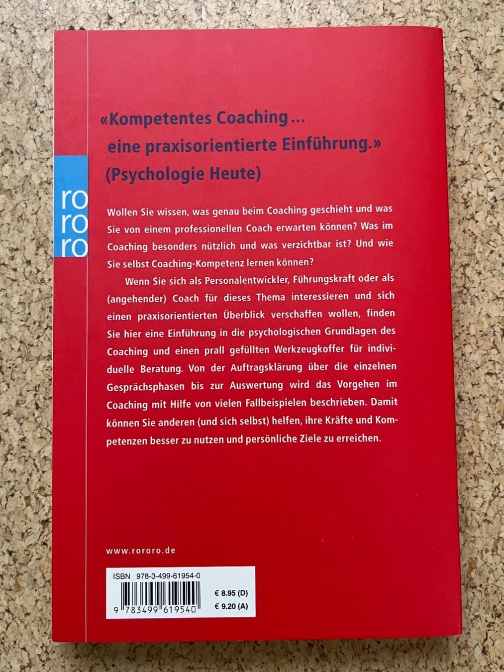 Libri: Taschenbuch "Coaching: Miteinander Ziele erreichen", Fischer – Usato da Grosswangen venduto da Vita500 1