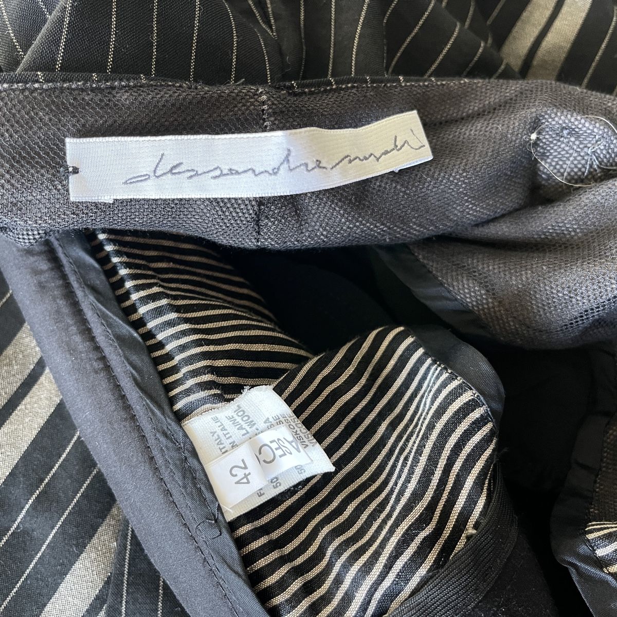 Pantaloni: ALEKSANDR MANAMIS Pants – Nuovo (secondo la descrizione) da Emmen venduto da Avviivva_Com2023 5
