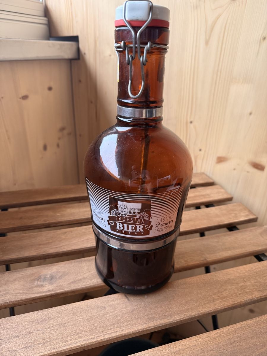 Bicchieri: Bierkrug Frohsinn Bier Arbon – Usato da Appenzell venduto da BumpRiver