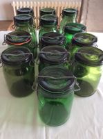 Bülacher Gläser.   Alle 1,0 Liter. VP je Stück.