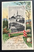 Prägekarte Gruss aus Uster 