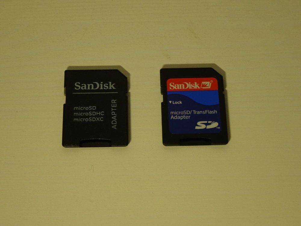 SanDisk Adapter für microSD 2x (Neu (gemäss Beschreibung)) in Widnau ...