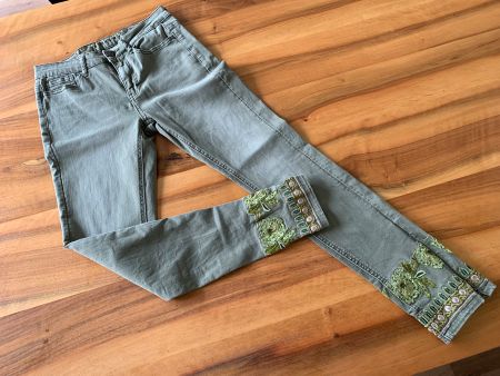 Desigual Exotic Jungle Jeans traumhaft schön Gr 36