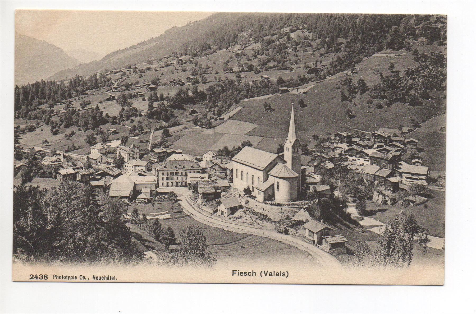 Cartes postales: FIESCH Nr. 2438 – Neuf (Voir description) à Jona par philajona