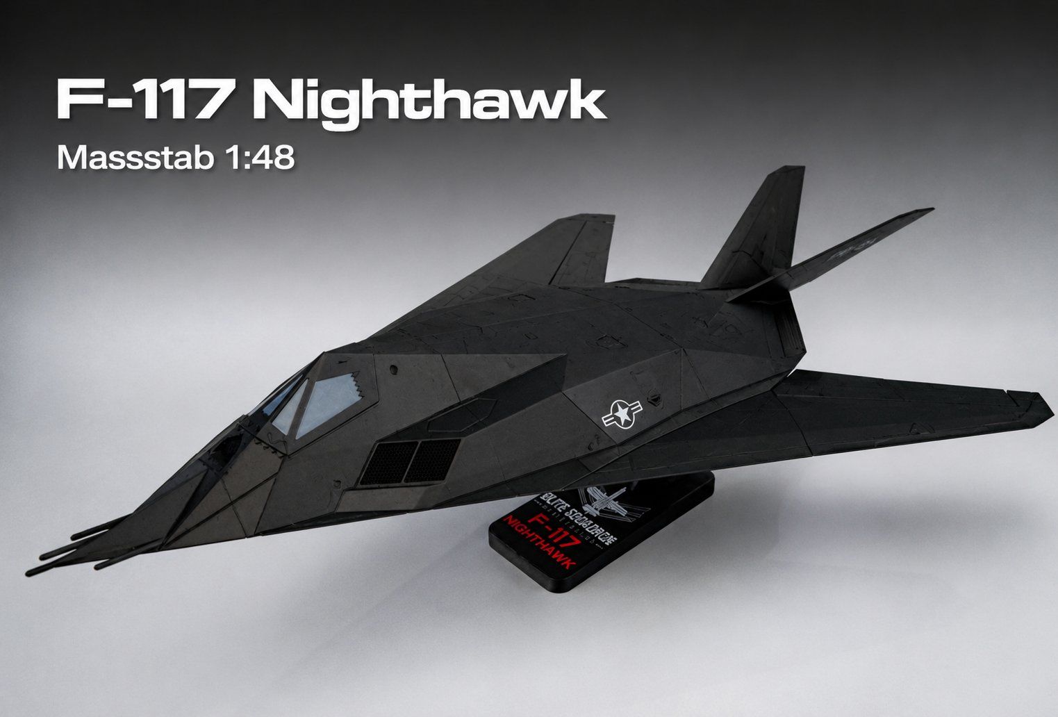 Kit di modellismo & Modellini statici: F-117 Nighthawk (1:48) – Nuovo (secondo la descrizione) da Wetzikon ZH venduto da 3D-Printing