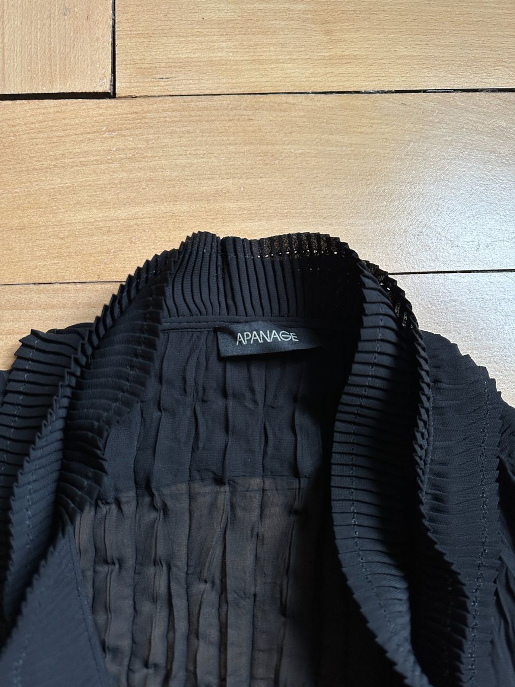 Camicette: APANAGE - Chiffon Bluse schwarz 40 – Usato da Zürich venduto da Diazaio 3