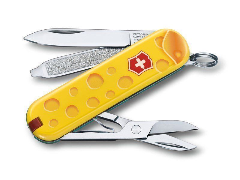 Victorinox Coltelli tascabile: Victorinox - "Alps Cheese" Knife 2019 – Nuovo e nell'imballaggio originale da Rotkreuz venduto da CLASAX 2