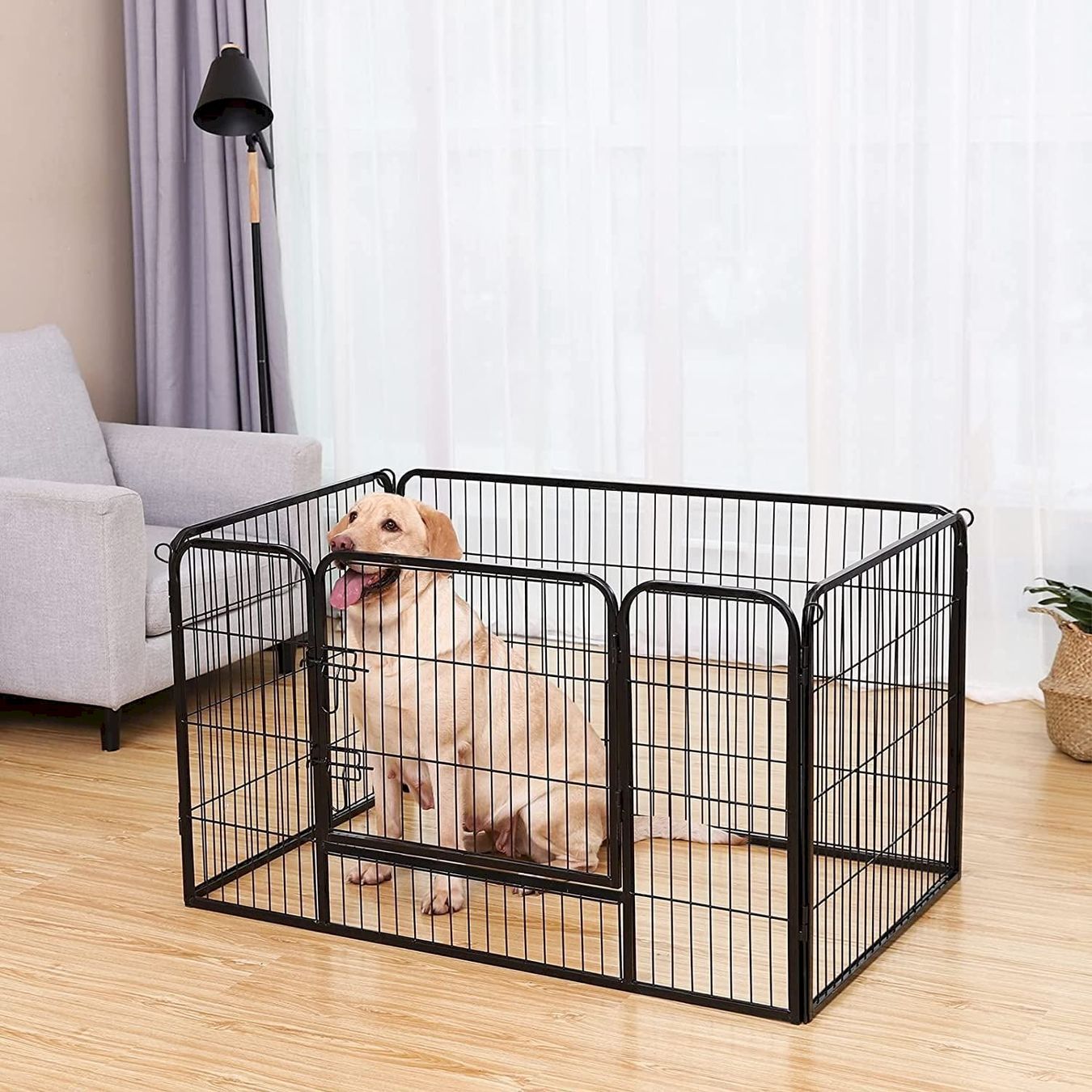 Autres accessoires pour animaux: FEANDREA Welpenauslauf schwarz – Neuf avec emballage d'origine à Bottighofen par zaap 1