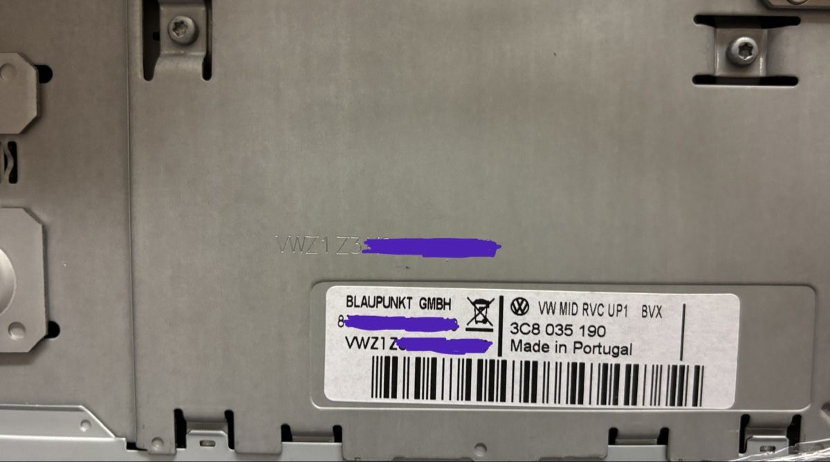 Blaupunkt Radio: RCD510, Original VW Radio – Usato da Wattwil venduto da bigcola_1 9