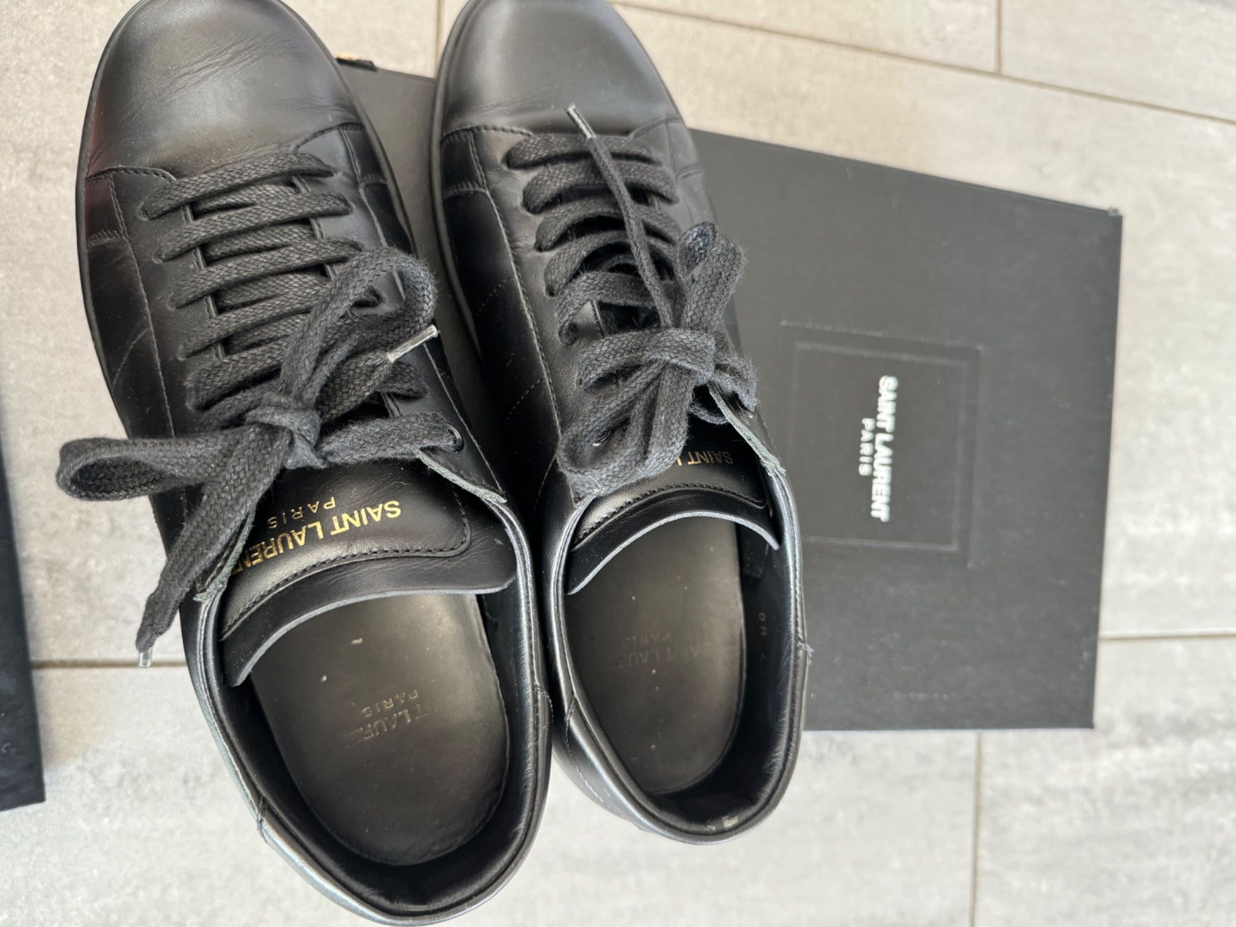 Saint Laurent Herrenschuhe: Saint Laurent Sneaker - schwarz, 37 – Gebraucht aus Küsnacht ZH von jeli9 3