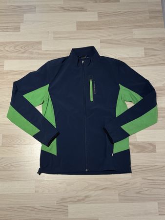 J.Lindeberg Golfjacke, Softshell, marine/grün, Gr. M