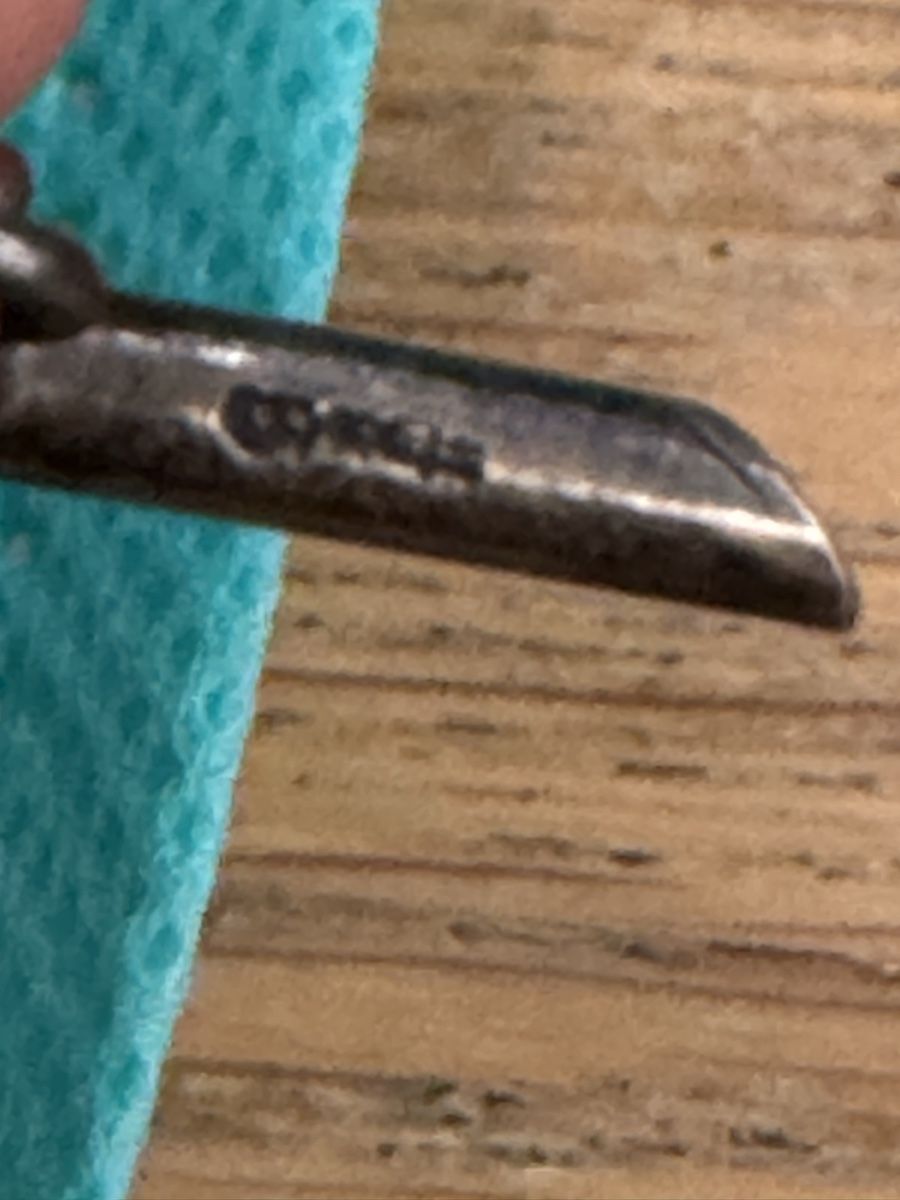 Manschettenknöpfe: Silver enamel cufflinks from 1908 – Gebraucht aus Binningen von Sophiescloset 5