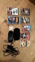 Sony PSP Konsole mit 6 Spielen und 1 Film, gebraucht