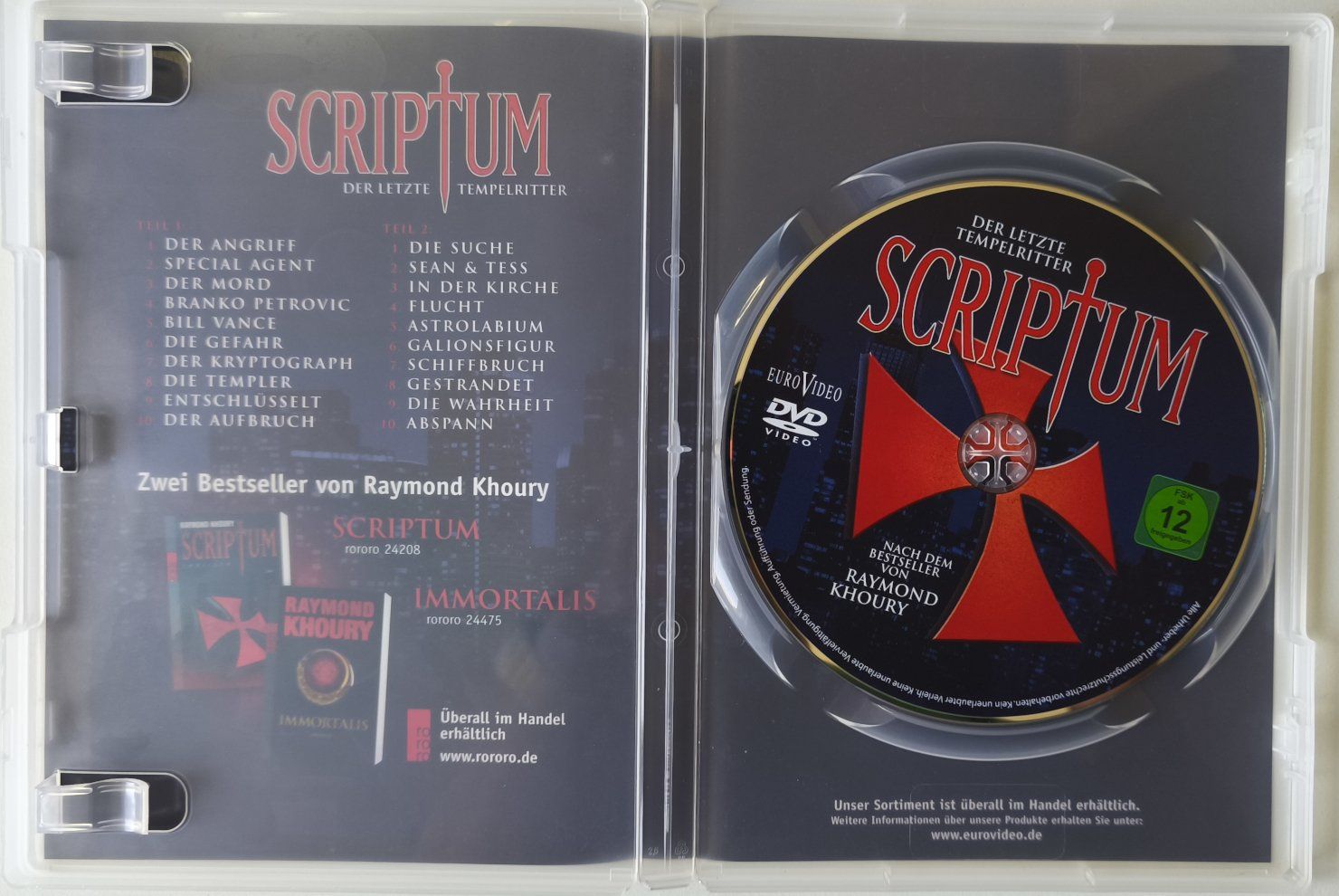Tous les DVDs: DVD: Scriptum - 2009 – D'occasion à Hagendorn par Thom.74 3