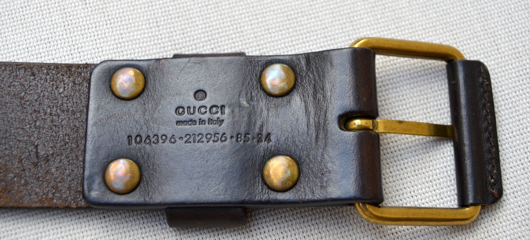 Gucci Gürtel: Gucci Gürtel / ceinture – Gebraucht aus Collonges von arashee 4