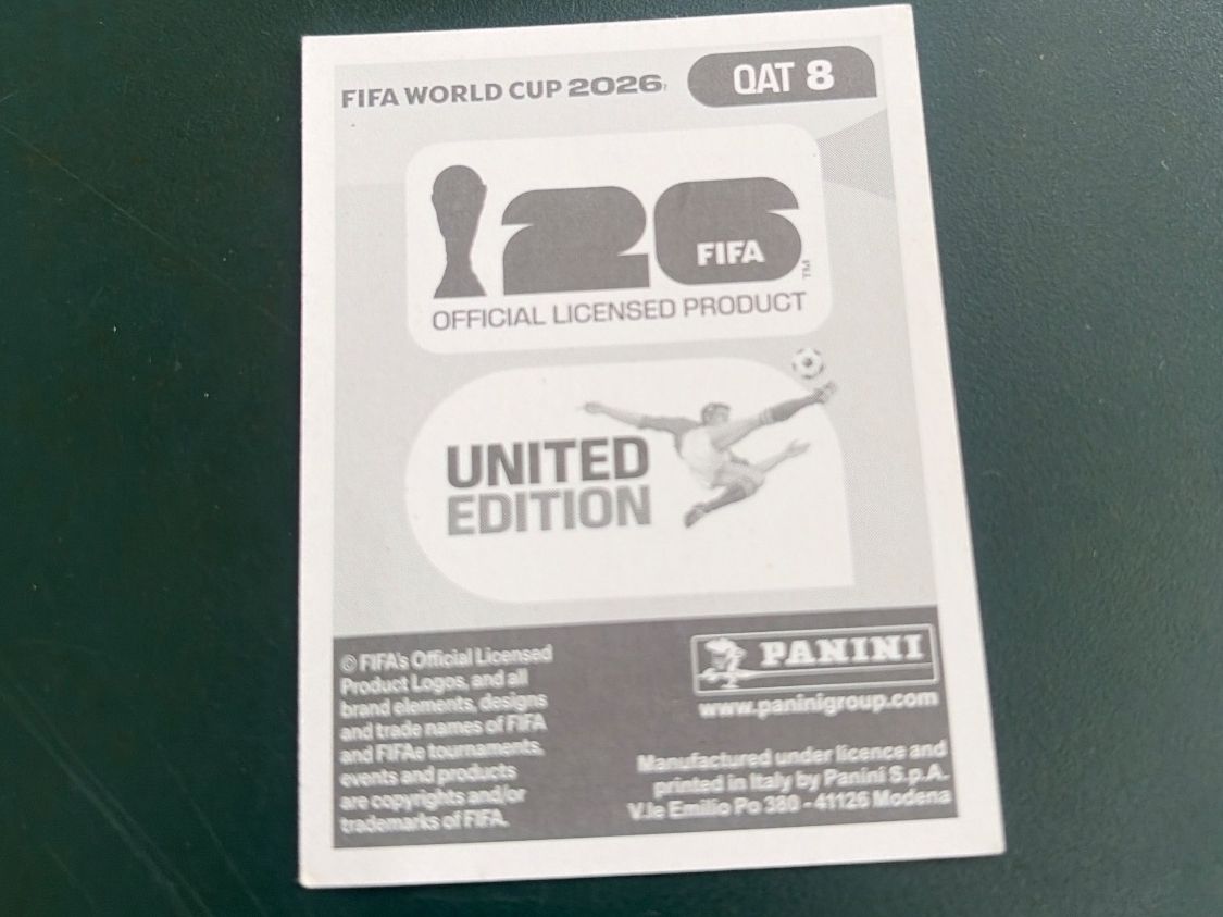 Panini Cartes à collectionner: FIFA WORLD CUP 2026 - QAT 8 – D'occasion à Orbe par heglau 1