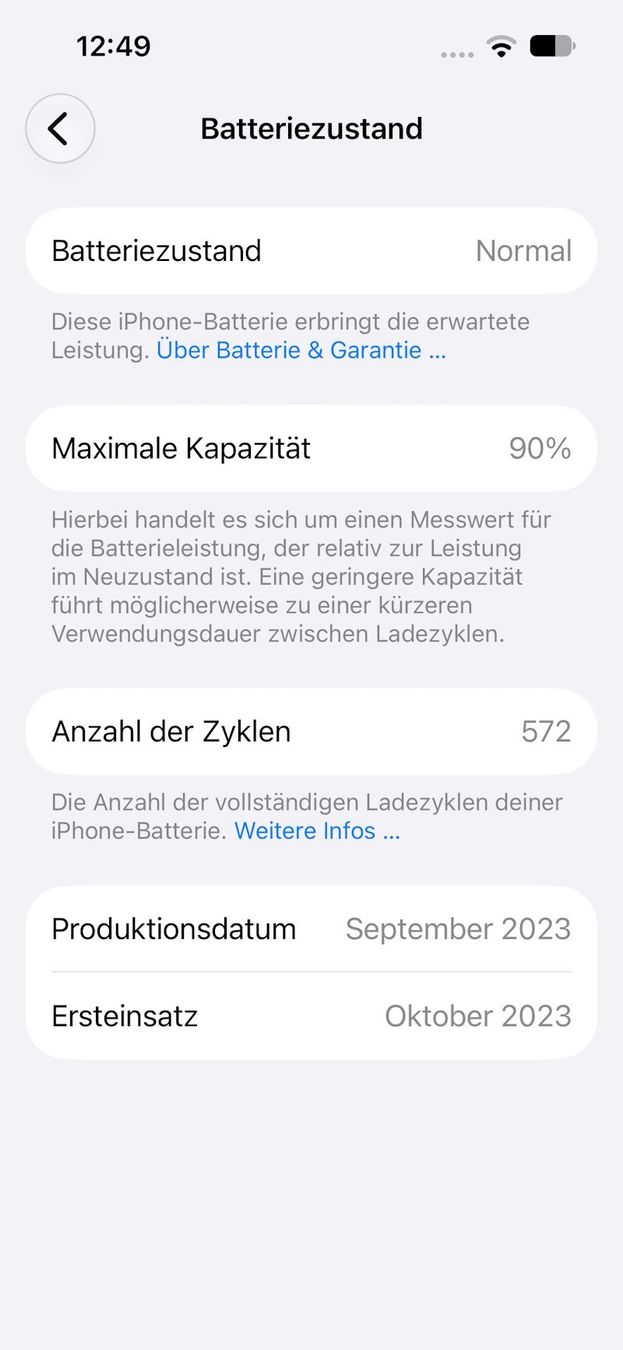 Apple Telefoni cellulari / Smartphones: IPhone 15 Pro 256GB Titan Blau – Usato da Neunkirch venduto da Andib 3