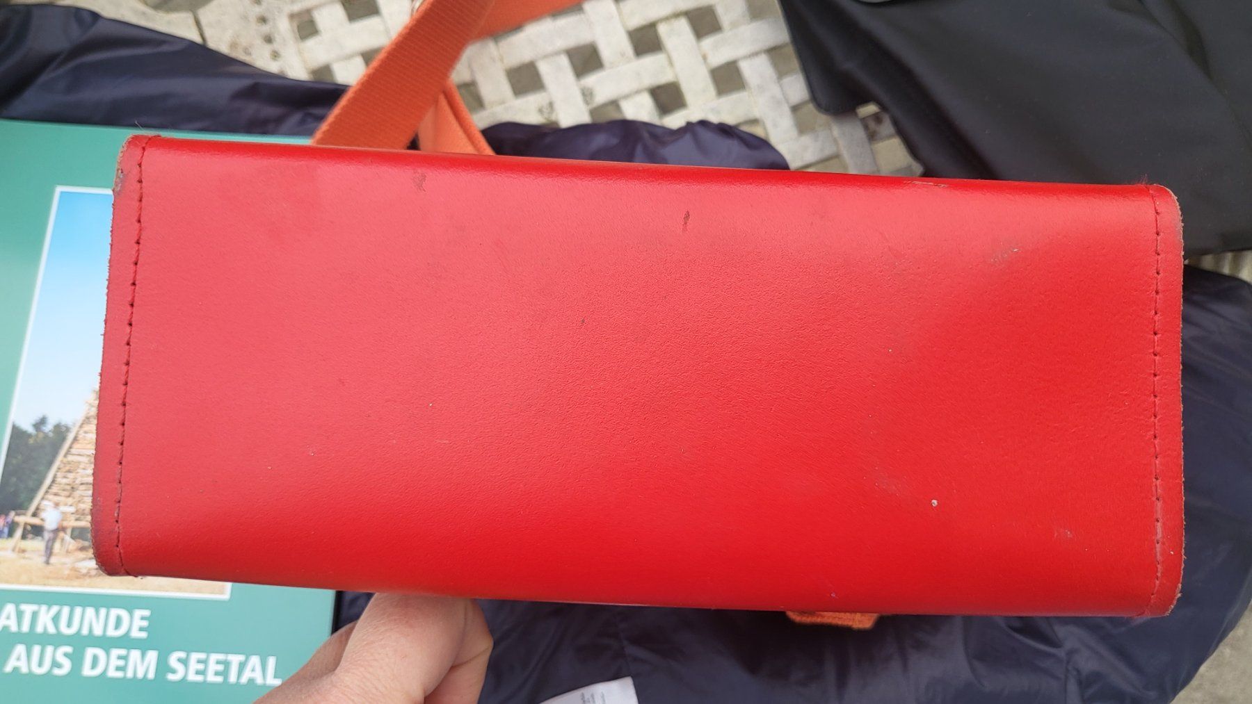 Borse & Zaini: Damenhandtasche rot – Usato da meisterschwanden venduto da ursm03 5
