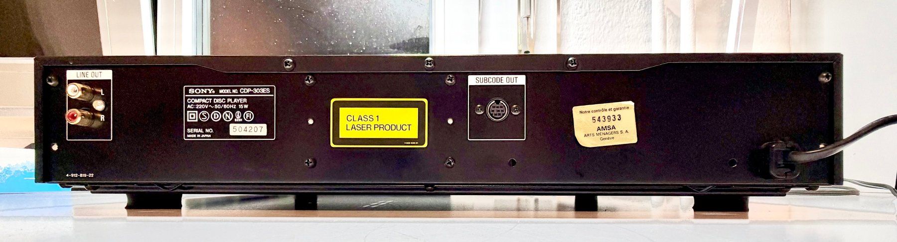 CDs: Lecteur CD Sony CDP 303 ES – Gebraucht aus Perly von inf_jnp6 4