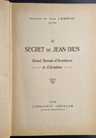 Antikes Buch: Le Secret de Jean Dien, Abenteuerroman, Top!