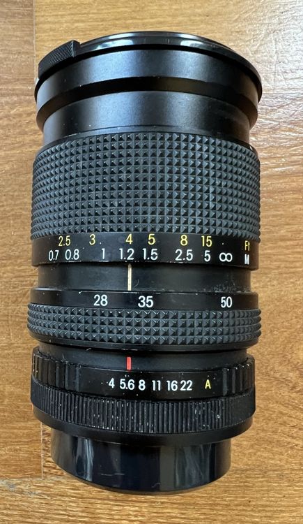 Objektiv für Canon EF - Exakta - 28-50mm 5