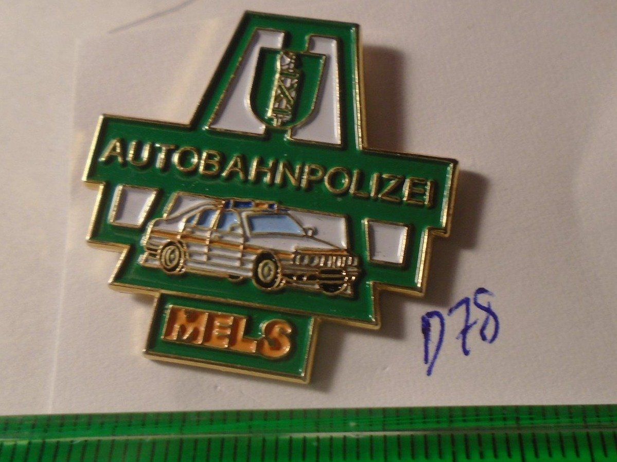 Placchette & Badge: 1 Autobahnpolizei Mels Pin (D78) – Usato da Winterthur venduto da Beli2000