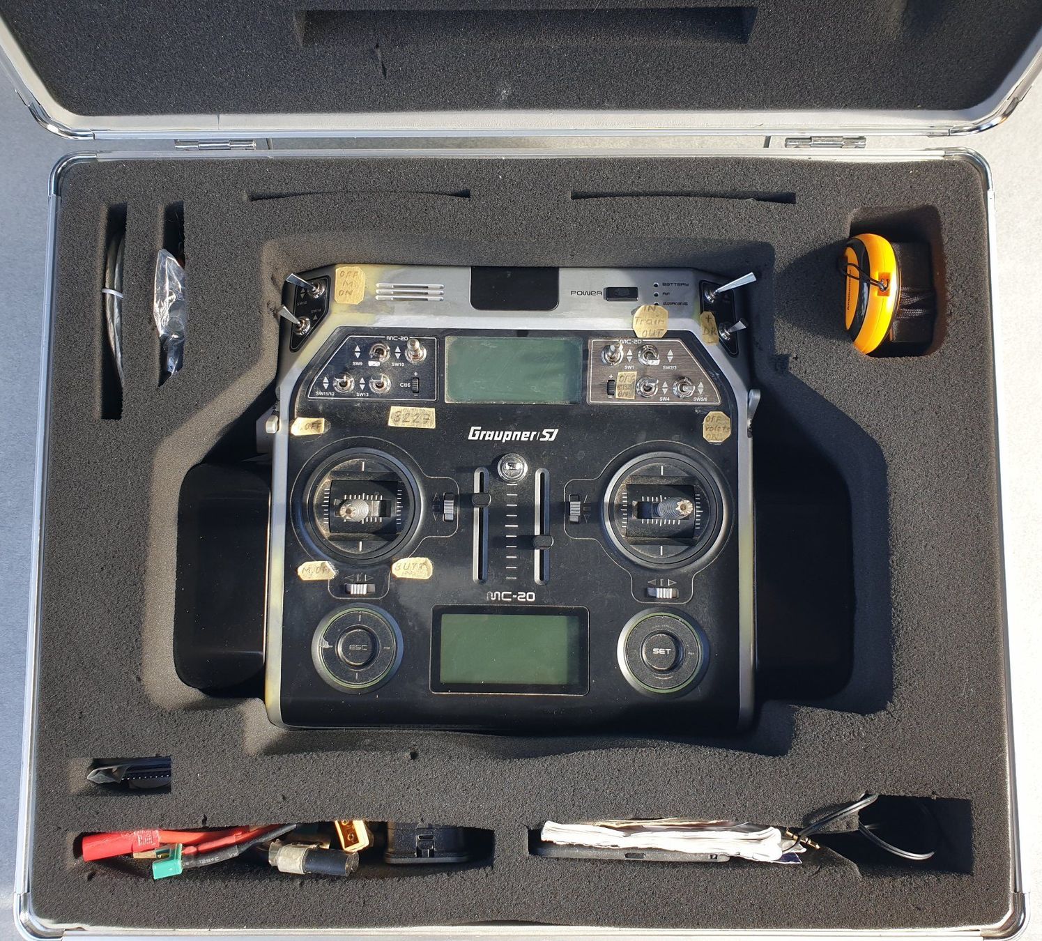 Graupner Telecomando: RC Sender Graupner MC-20 HoTT – Usato da Villars-sur-Glâne venduto da candy062