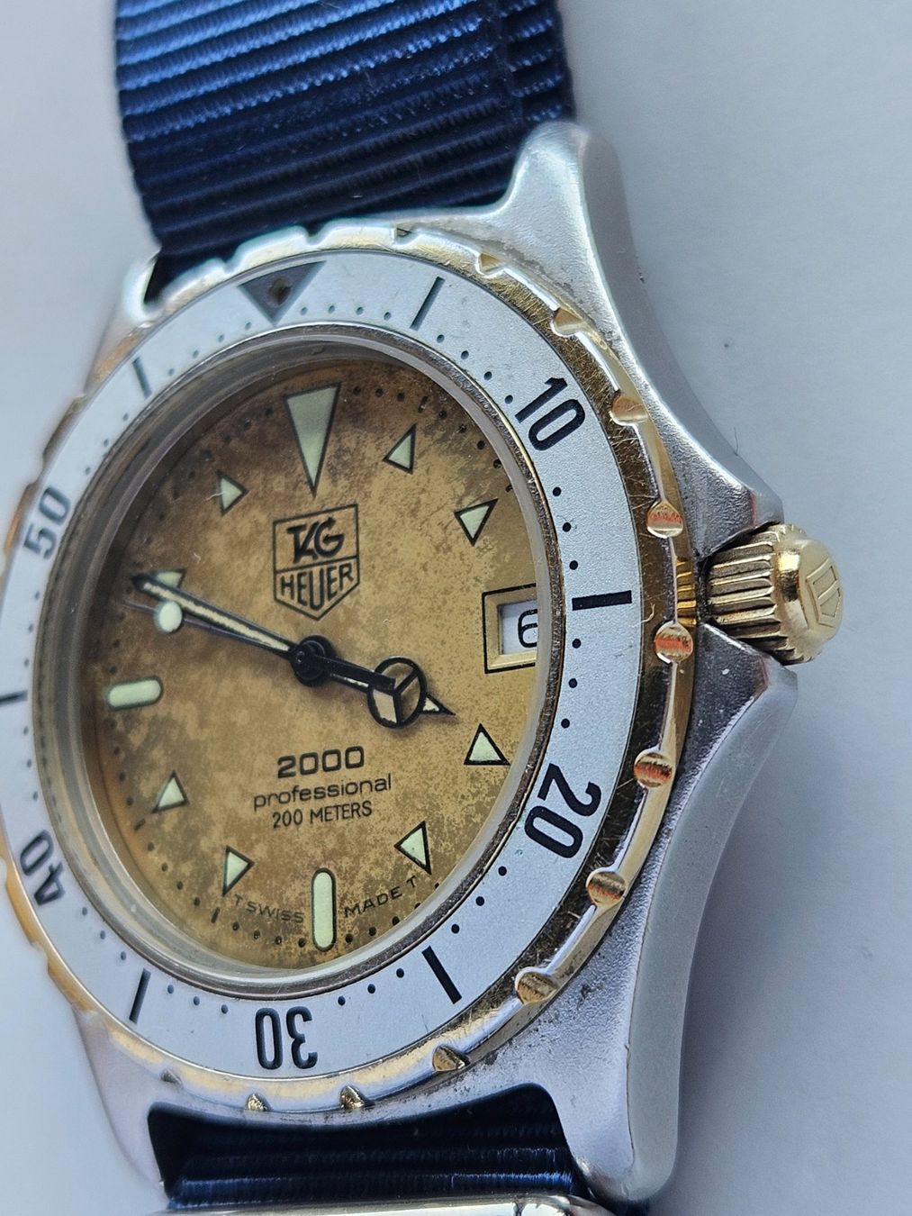 Tag Heuer Orologi: 671 Tag Heuer Professional 2000 Date Quartz – Usato da Berikon venduto da mmm21 2