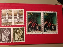 Jugoslawien Briefmarken ca.1967, Top Zustand,
