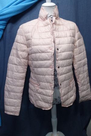 PUDERROSA STEPPJACKE GR 40 DRUCKKNÖPFE KAUM GETRAGEN WATTIER