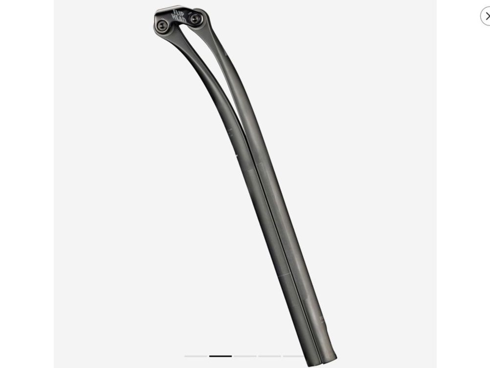 sattelsttze mit versatz nach hinten ERGOTEC Up&Down RC Sattelsttze hhenverstellbar  31,6 x 400 mm, mit   Bikespecht
