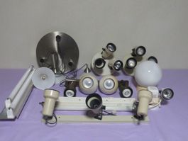 Diverse Lampen-Sammlung: Deckenleuchten, Spots & mehr!