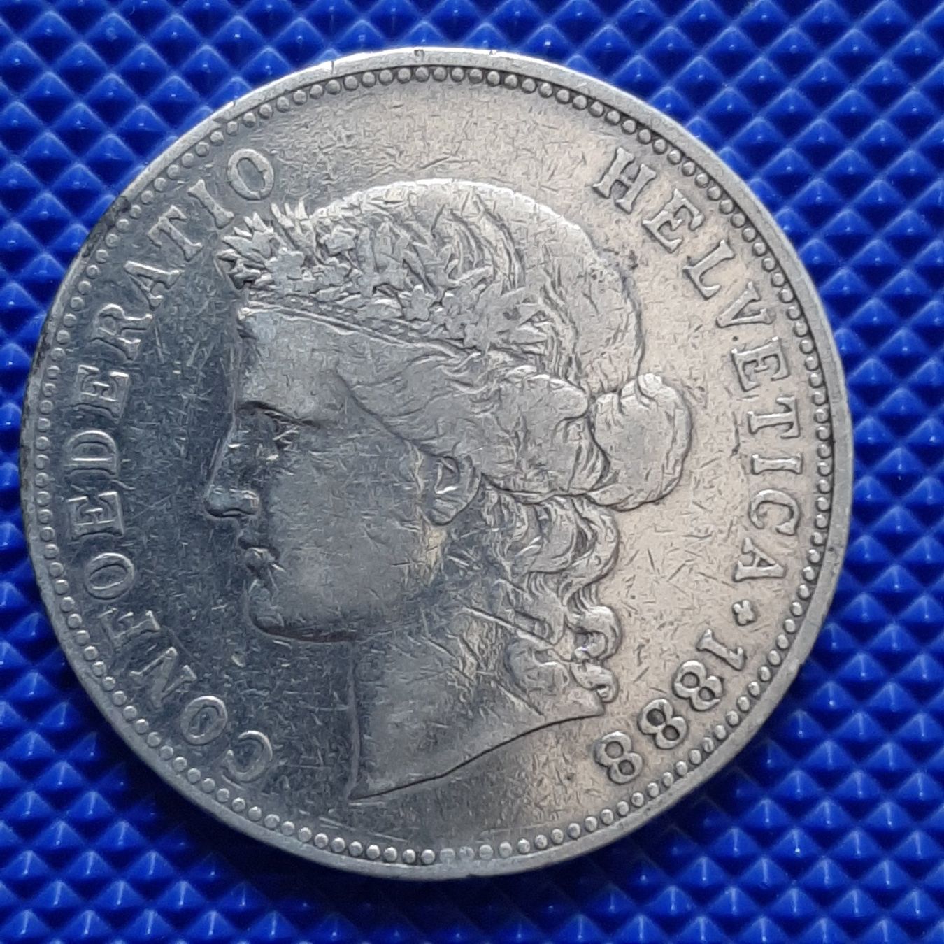 Tutti le monete: 5 Francs 1888 RARE – Usato da Carouge GE venduto da cecob0909