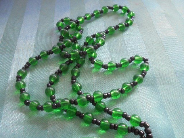 Catenine: Jade Anhänger grün mit Kette – Usato da Hinwil venduto da Glasperlen 4