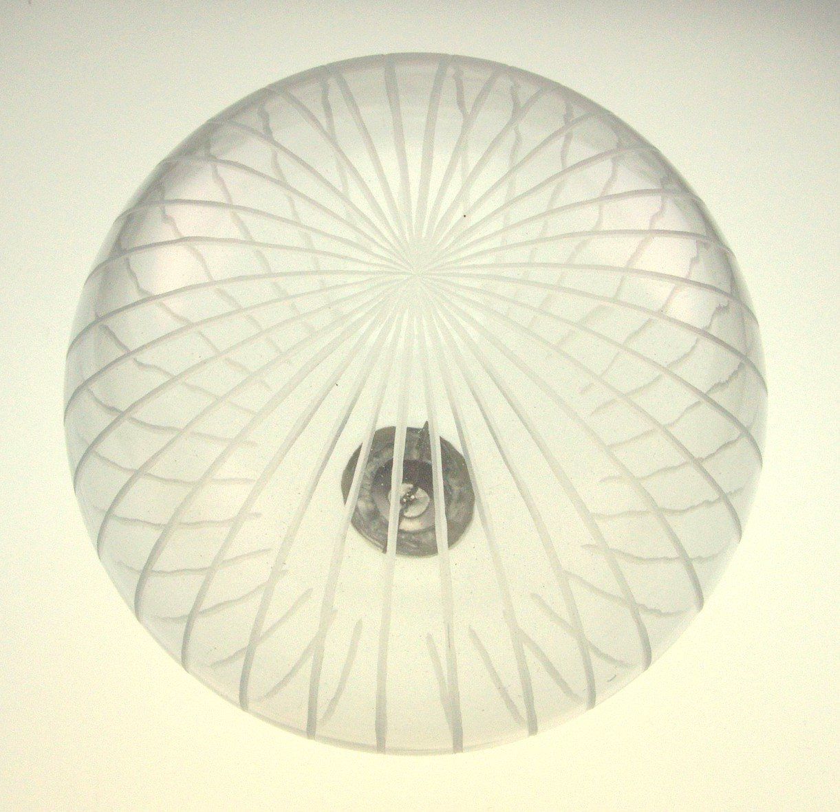 Tutte le decorazioni: alte massiv geschliffene grosse Weihnachtskugel Glas 20 cm – Usato da Langenthal venduto da Antik_Huesli 3