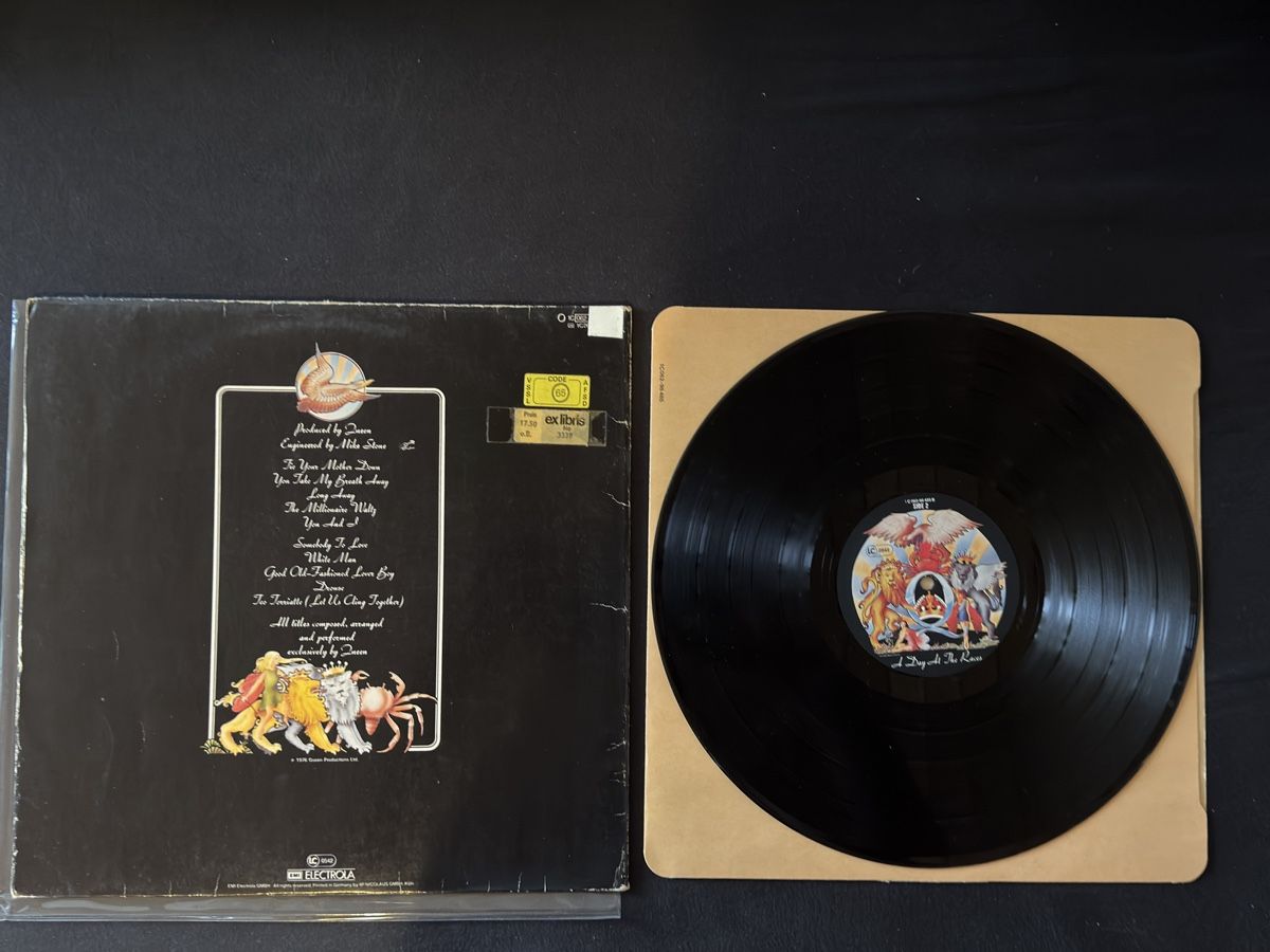 Dischi in vinile: Queen Vinyl 2 LP Set UK German Press Opera + Races – Usato da Muttenz venduto da Petar777 4